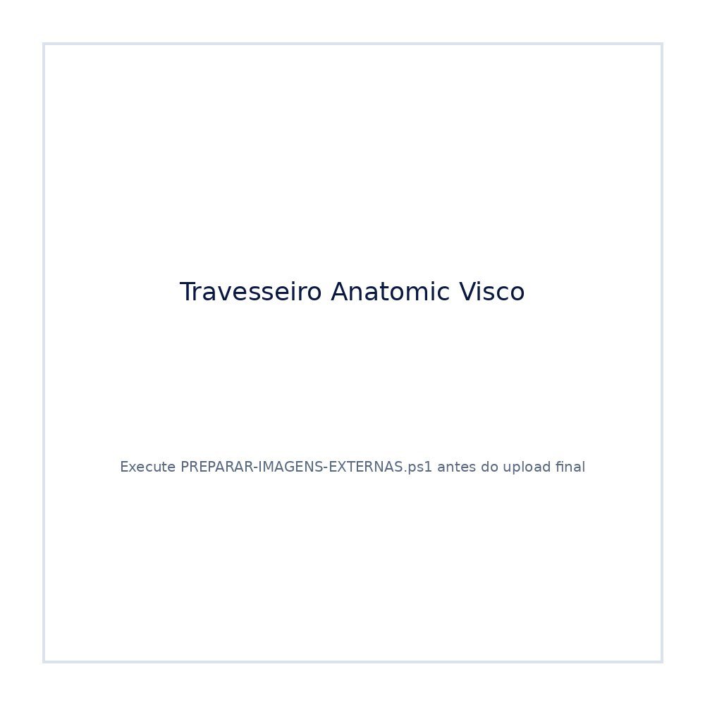 Acessório Ortobom Travesseiro Anatomic Visco