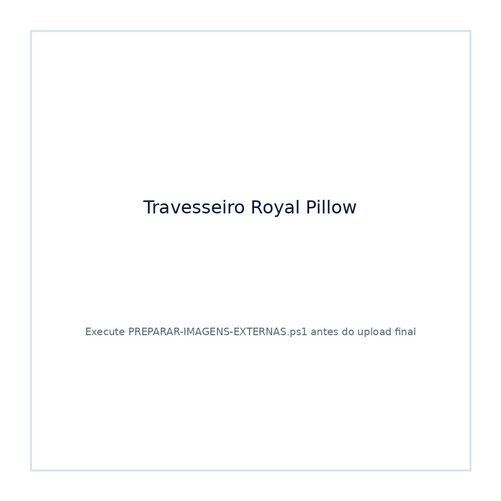 Acessório Ortobom Travesseiro Royal Pillow