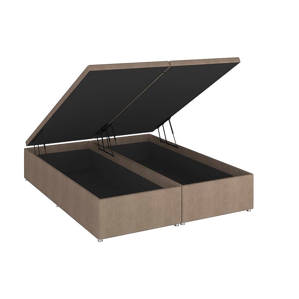 Base Baú Ortobom Sommier Fashion Nobuck