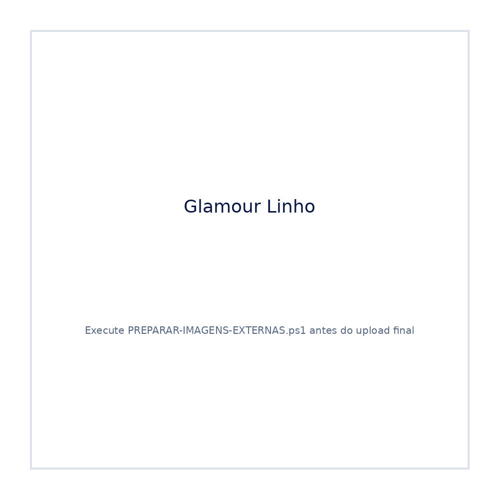 Cabeceira Ortobom Glamour Linho